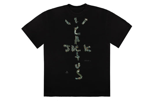 Travis Scott Motherboard Logo Tee Black