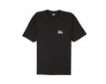 Stussy Basic Script Tee Black