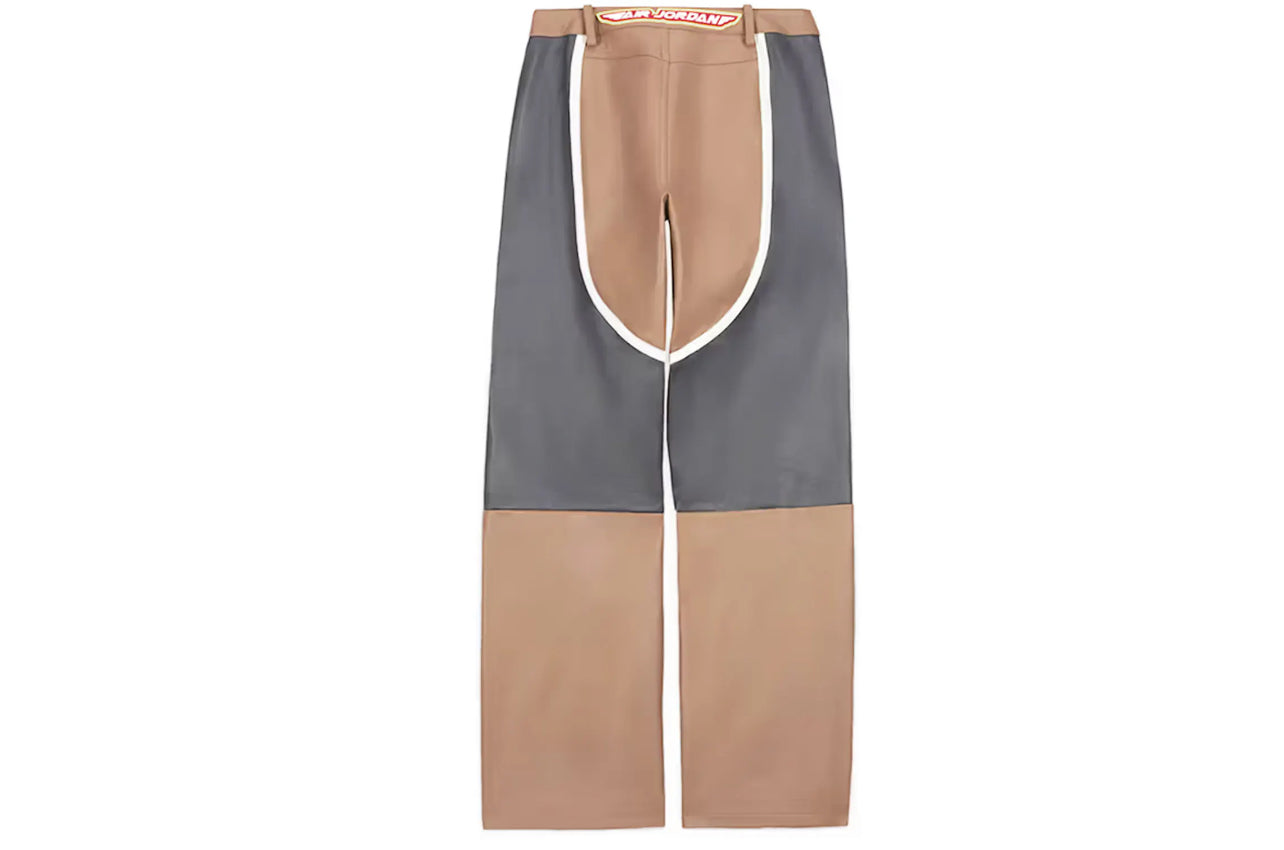 Jordan x Travis Scott Cactus Jack Women’s Leather Pants Archaeo Brown