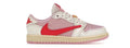 Jordan 1 Retro Low OG SP Travis Scott Sail Tropical Pink (PS)