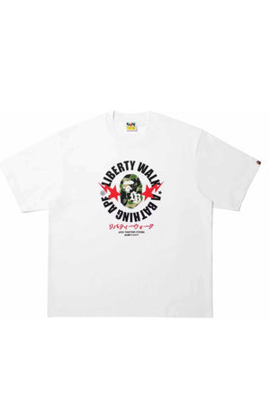 BAPE x Liberty Walk ABC Camo Busy Works Relaxed Fit Tee