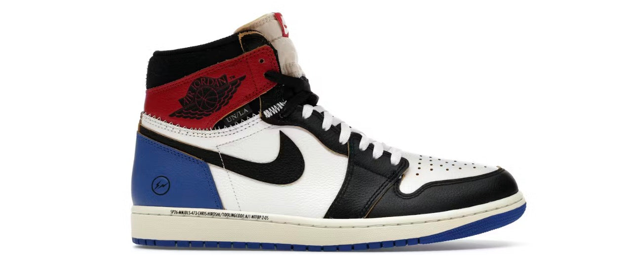 Jordan 1 Retro High OG SP Fragment x Union LA Varsity Red Sport Royal (Men’s)