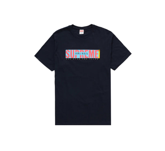 Supreme All Over Tee Navy