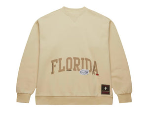 Travis Scott x Mitchell & Ness Florida Gators Pullover Sweatshirt Tan