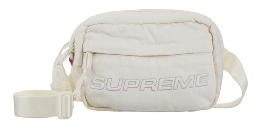 Supreme Denim Mini Shoulder Bag White