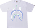 Bape Tee Camo Shark White Tee Mens