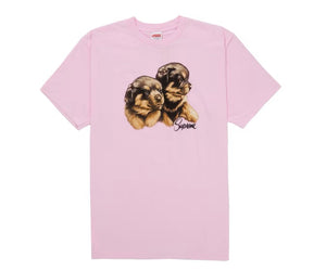 Supreme Puppies Tee Light Pink
