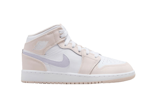 Jordan 1 Mid Pink Wash (Youth)