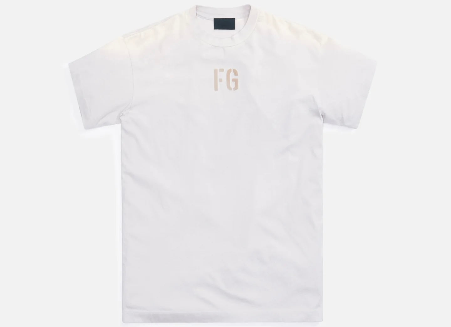 Fear of God Essentials Tee Vintage Concrete White