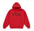 Supreme Capital Hooded Sweatshirt FW26 Red