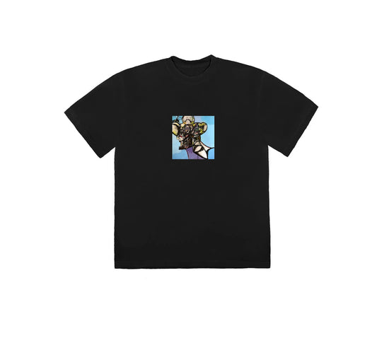 Travis Scott Portrait of Travis Tee Black