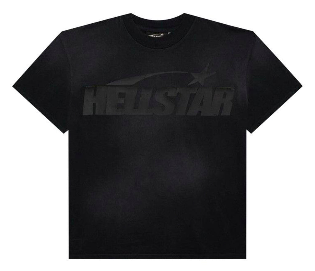 Hellstar Cracked Classic Logo Tee Black