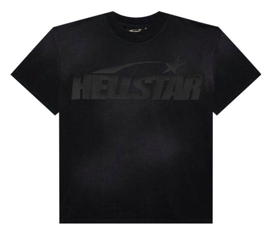 Hellstar Cracked Classic Logo Tee Black