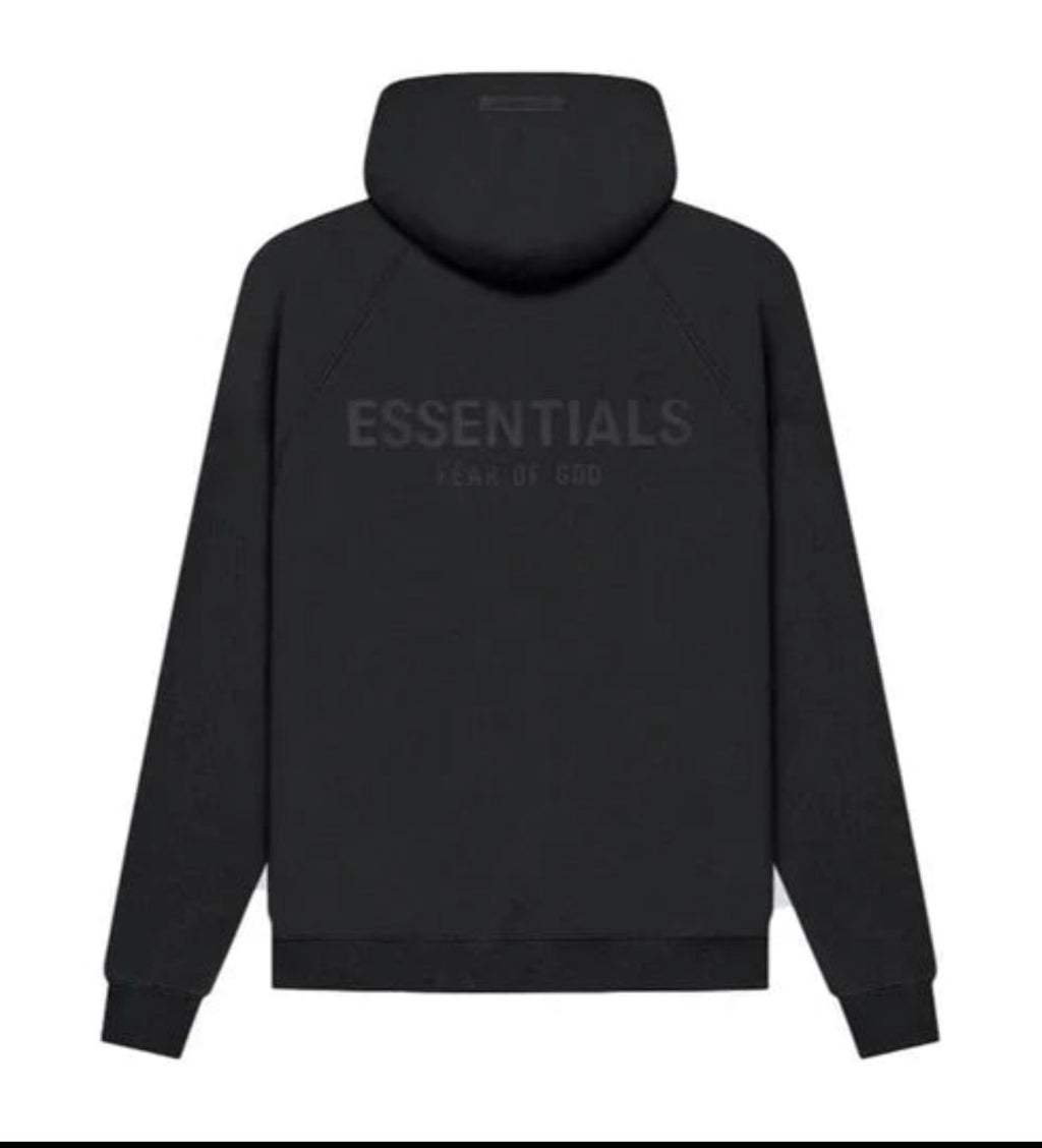 Fear Of God essential hoodie black SS21