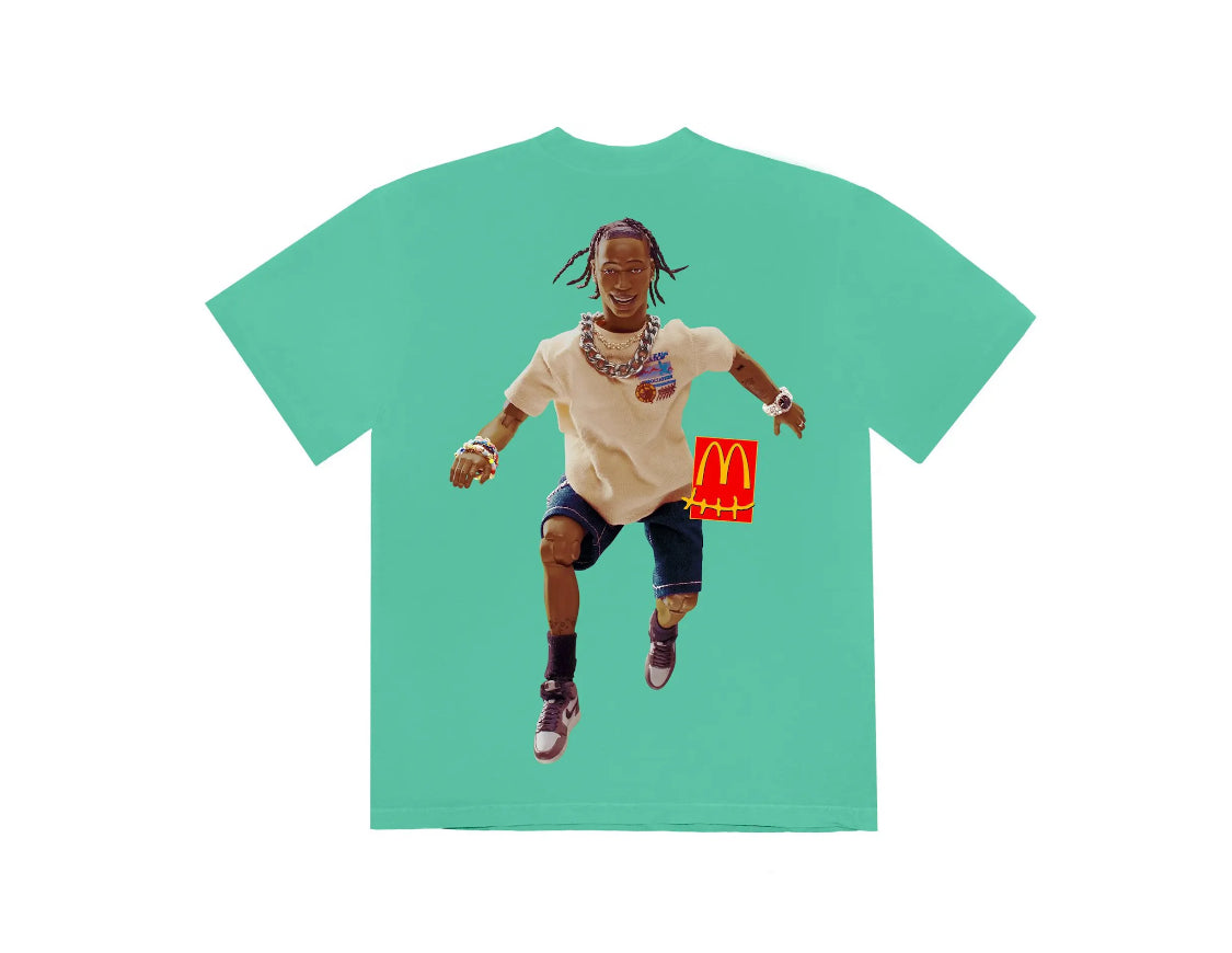 Travis Scott x McDonald’s Action Figure Series IV Tee Mint