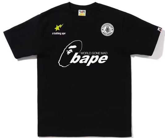 Bape Soccer #1 Tee Black
