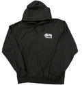 Stussy Basic Script Hoodie Honolulu Black