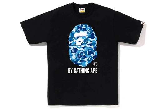 BAPE ABC Camo By Bathing Ape Tee Black Blue