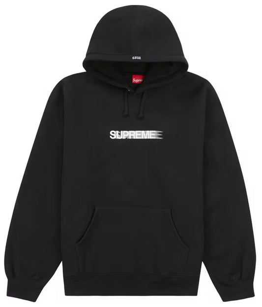 Supreme Motion Logo Hooded Sweatshirt Black