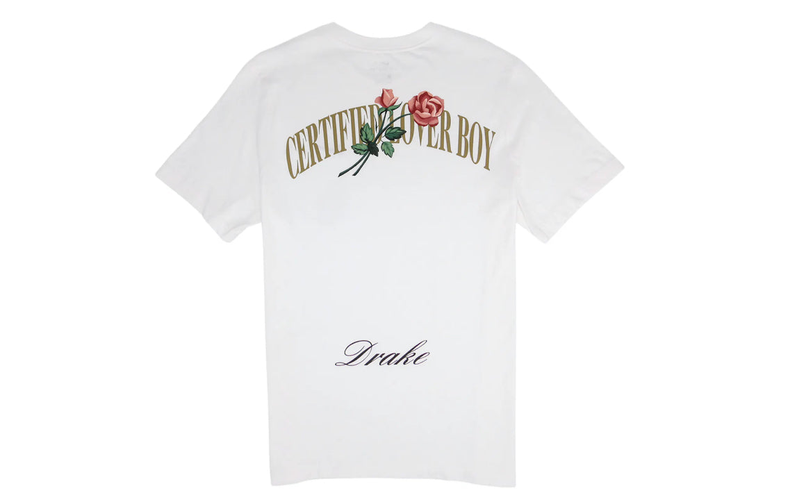Nike x Drake Certified Lover Boy Rose T-Shirt White