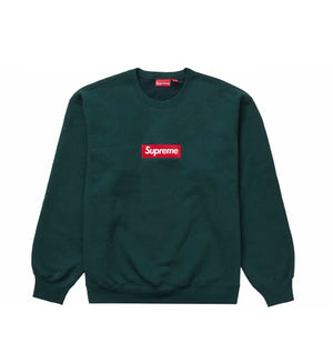 Supreme Box Logo Crewneck Dark Pine (FW22)