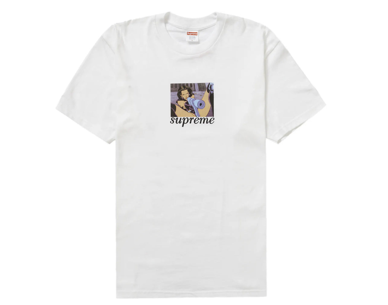 Supreme Aeon Flux Gun Tee White