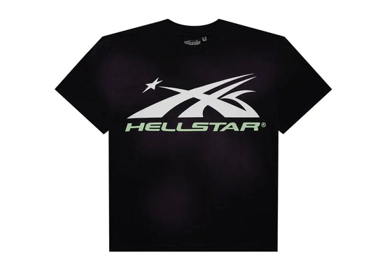 Hellstar Glow in the Dark Sports Logo Tee Purple