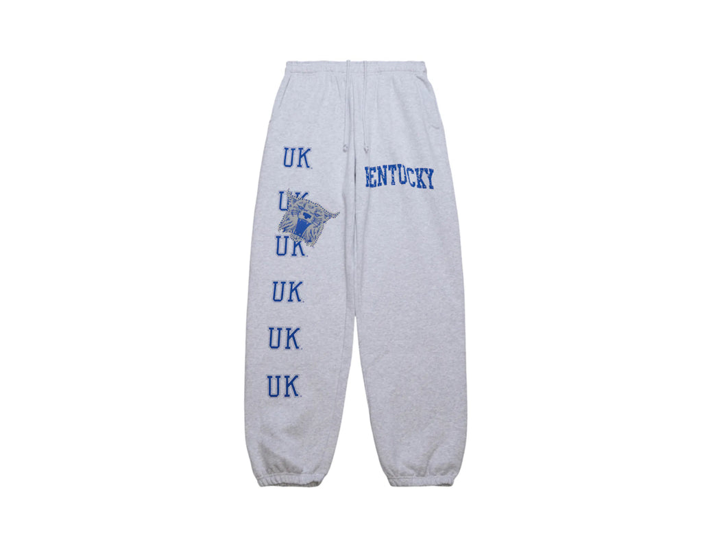 Travis Scott x Michelle & Ness Kentucky Wildcats Sweats Heather Grey