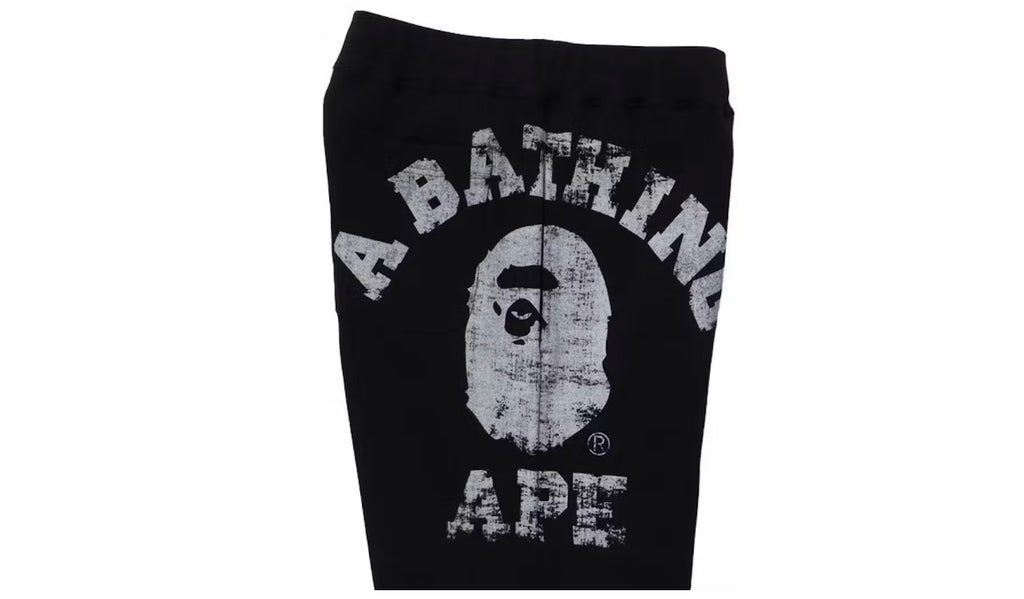 Bape Big College Sweatpants Black