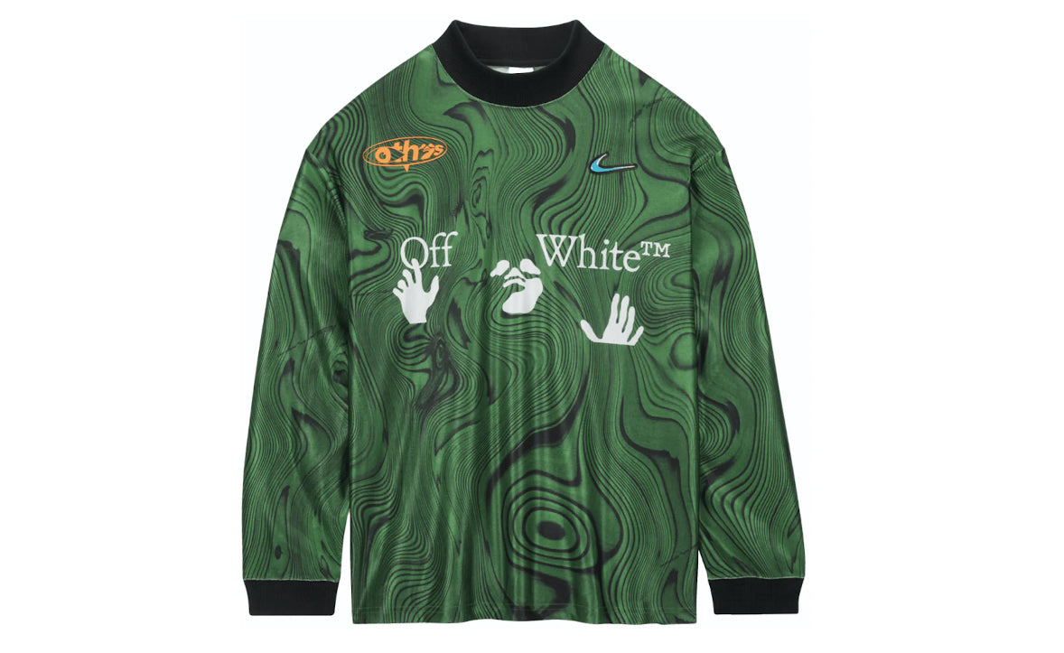 Nike X Off-White Allover Print Jersey Kelly Green