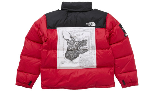 Supreme The North Face Nuptse Jacket Red