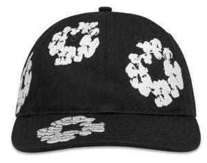 Denim Tears The Cotton Wreath Cap Black