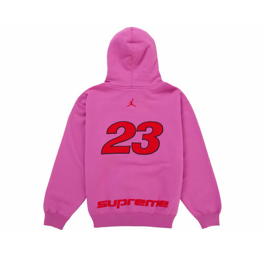 Supreme Jordan Hooded Sweatshirt SS26 Pink