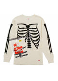 Supreme Hanes Bones Thermal Crew FW25 White (1 Pack)