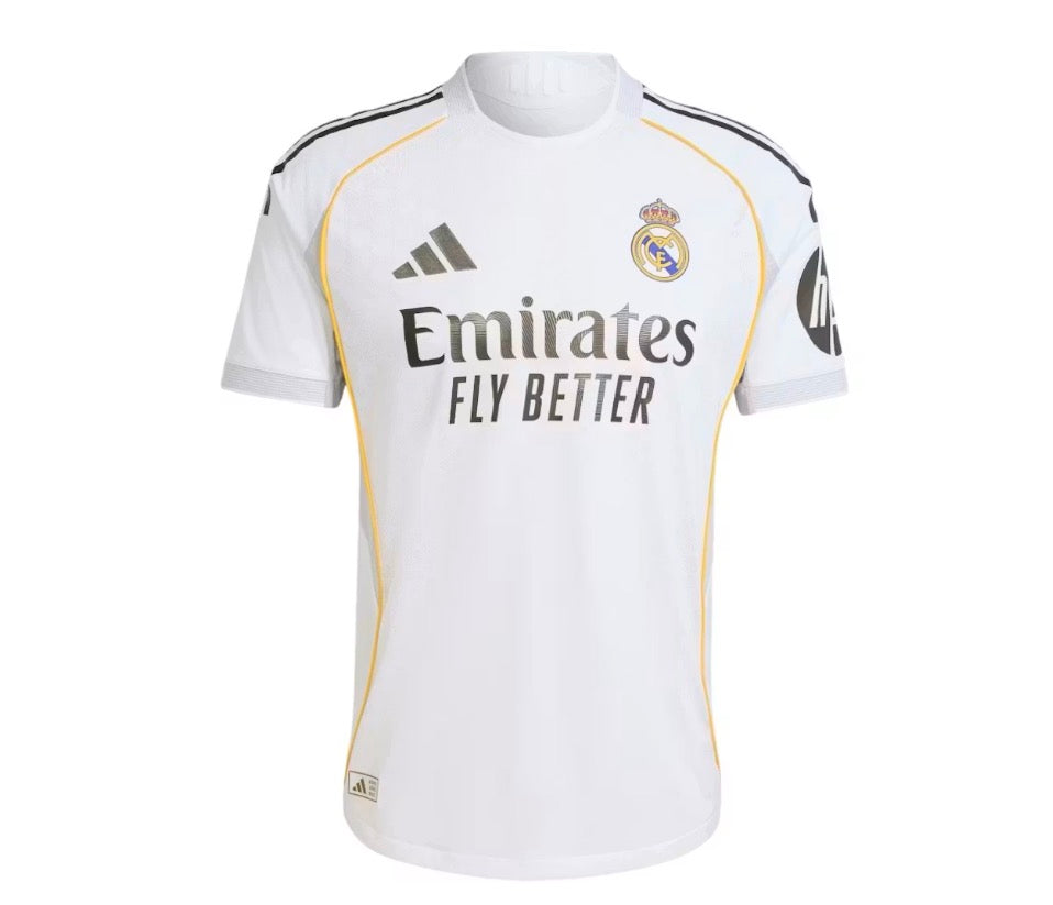 Adidas Real Madrid 25/26 Home Authentic Jersey Home Kit