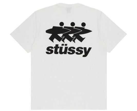 Stussy Surfwalk Tee White