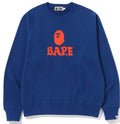 BAPE Front Logo Relaxed Fit Crewneck