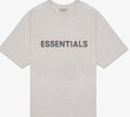 Fear of God Essentials Appliqué Logo Tee Oatmeal