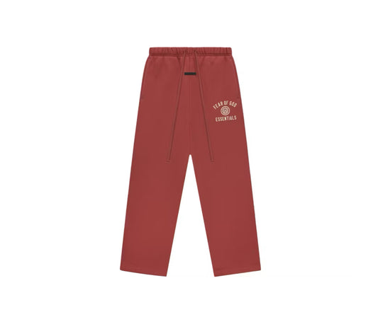 Fear Of God Essentials Fleece Relaxed Sweatpants Crimson