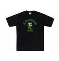 Bape ABC Camo College Tee Black/Green