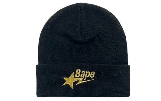 Bape Sta Knit Cap Beanie Black
