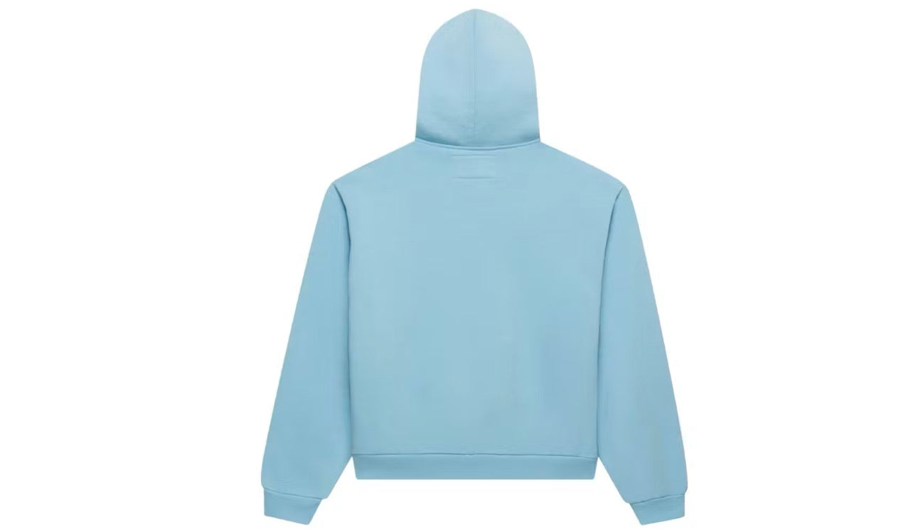 Sp5der OG Web Zip Up Hoodie SS26 Sky Blue