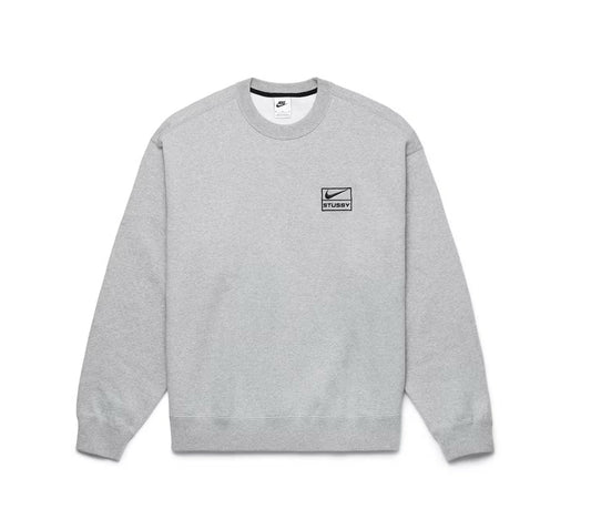 Nike x Stussy Crew Fleece Grey