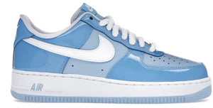Nike Air Force 1 Low 07 LV8 Phychic Blue White Patent (Men’s)
