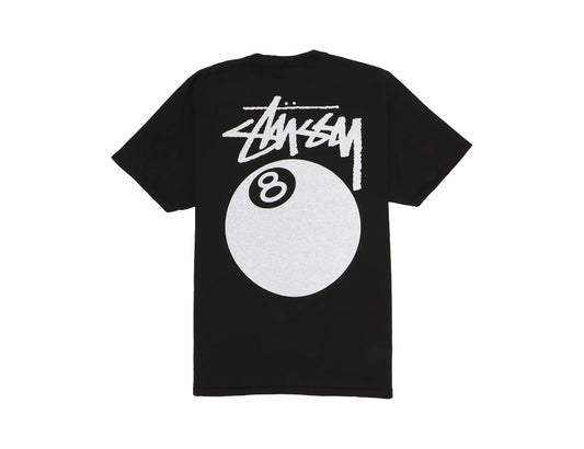 Stussy 8 Ball Pigment Dyed Tee Black
