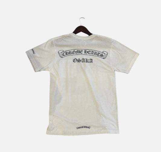 Used Chrome Hearts Osaka Script Tee White