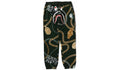 Bape Jewels Shark Sweatpants Green