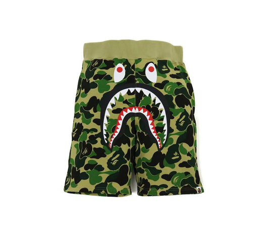 Bape Big ABC Camo Shorts Green