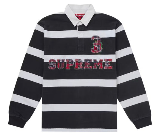 Supreme Stripe Rugby Black