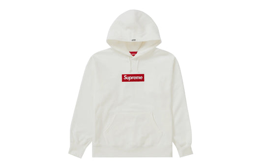 Supreme Box Logo Hooded Sweatshirt FW21 White